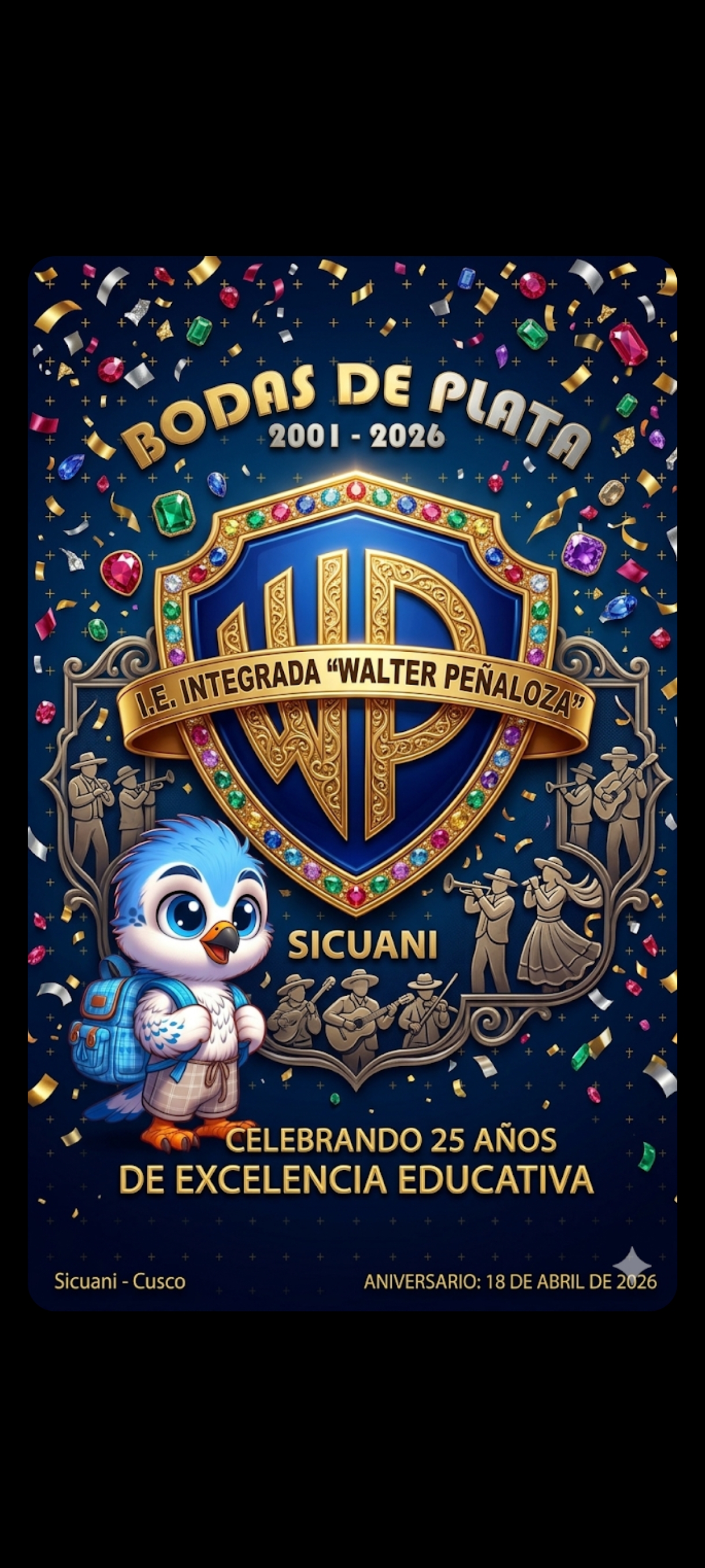 Bienvenidos a nuestras Bodas de Plata 2001–2026